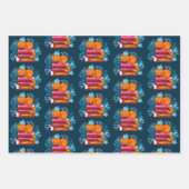 猫の認定図書 ラッピングペーパーシート (正面3)