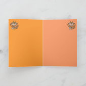 猫の誕生おもしろい日カード カード (内部)