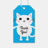 猫の誕生会 ギフトタグ (正面)