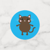 猫の誕生会 コンフェッティ (スモール正面)