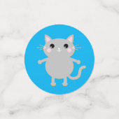 猫の誕生会 コンフェッティ (スモール正面)