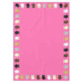 猫の誕生会 テーブルクロス (正面)