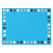 猫の誕生会 テーブルクロス (正面(横))