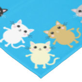 猫の誕生会 テーブルクロス (アングル)
