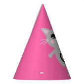 猫の誕生会 パーティーハット (左)