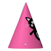 猫の誕生会 パーティーハット (左)