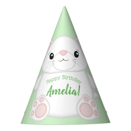 猫の誕生会 パーティーハット (正面)