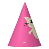 猫の誕生会 パーティーハット (左)