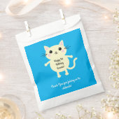 猫の誕生会 フェイバーバッグ (クリップ留めされた状態)