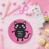 猫の誕生会 ペーパープレート (パーティー)