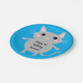 猫の誕生会 ペーパープレート (アングル)