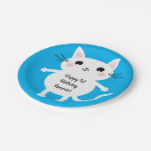 猫の誕生会 ペーパープレート (アングル)