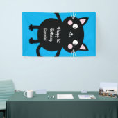 猫の誕生会 横断幕 (トレードショー)