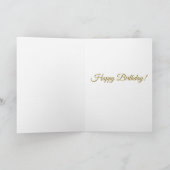 猫の誕生日おめでとうカード シーズンカード (内部)