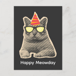 猫の誕生日おめでとう ポストカード