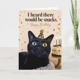 猫の誕生日カード カード