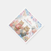 猫の誕生日パーティー ナプキン スタンダードカクテルナプキン (角)