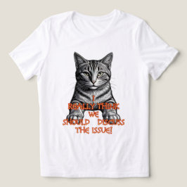 猫の論理 トライブレンドTシャツ