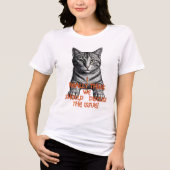 猫の論理 トライブレンドTシャツ (正面)