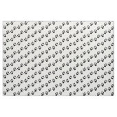 猫の足のプリント ファブリック (ヤード)