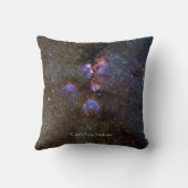 猫の足の星雲- NGC 6334 クッション (裏面)