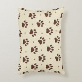 猫の足スタンプ枕 アクセントクッション (正面(垂直))