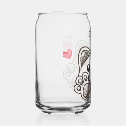 猫の足跡 ガラス缶 (右)