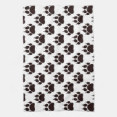 猫の足跡 キッチンタオル (縦)