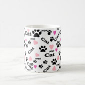猫の足跡 コーヒーマグカップ (中央)