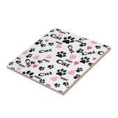 猫の足跡 タイル (側面)