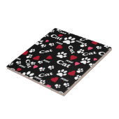 猫の足跡 タイル (側面)