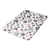 猫の足跡 バスマット (アングル)