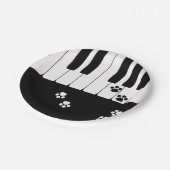 猫の足跡 ペーパープレート (アングル)