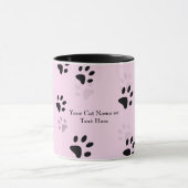 猫の足跡 マグカップ (中央)