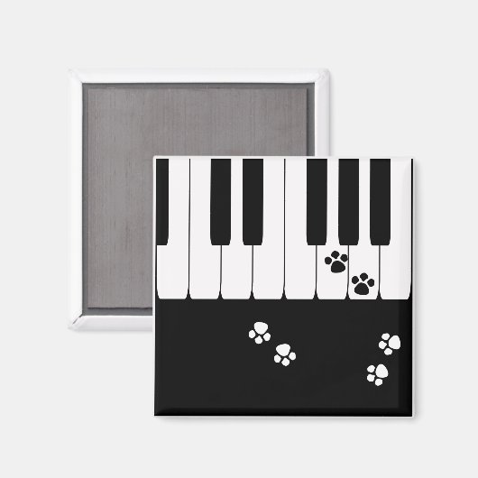 猫の足跡 マグネット (正面/裏面)