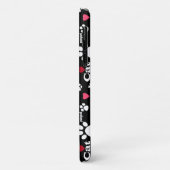 猫の足跡 Case-Mate iPhoneケース (裏面/左)