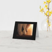 猫の足 カード (黄色い花)