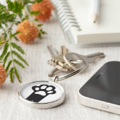 猫の足 キーホルダー (側面)