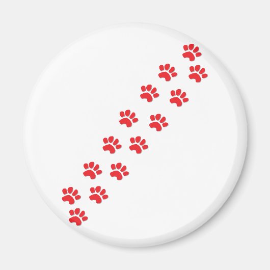 猫の足 マグネット (正面)