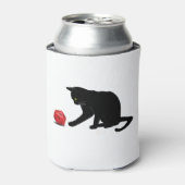 猫の転がサイコロRPGロールの遊ゲーム 缶クーラー (缶正面)