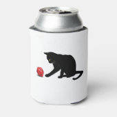 猫の転がサイコロRPGロールの遊ゲーム 缶クーラー (缶裏面)