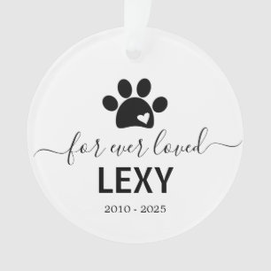 猫の追悼写真 オーナメント