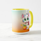 猫の通学 - 猫の学校-85241 マグカップ (正面右)