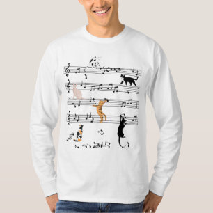 猫の遊ノート、猫のいけな贈り物、かわいい猫 Tシャツ