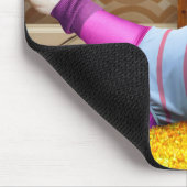 猫の運動 マウスパッド (コーナー)