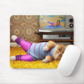 猫の運動 マウスパッド (マウス)