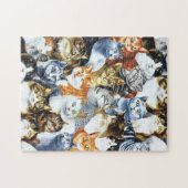 猫の道化師 ジグソーパズル (横)