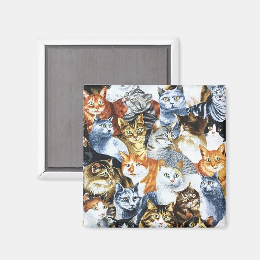 猫の道化師 マグネット (正面/裏面)