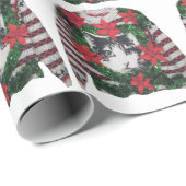 猫の醜いクリスマスのセーターの包装紙 ラッピングペーパー (ロールコーナー)