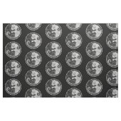 猫の陰陽のペイズリーのプリント ファブリック (ヤード)